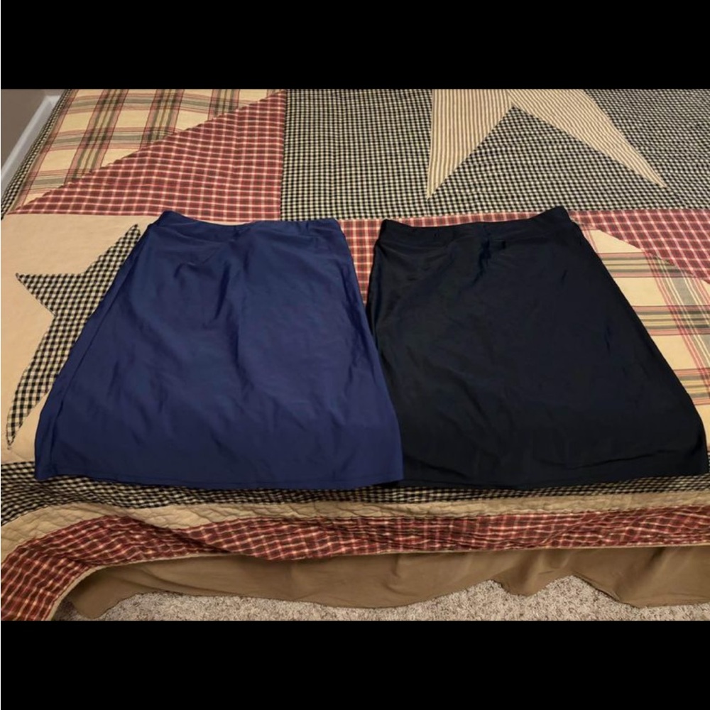 These athletic skirts are in new condition size 12
